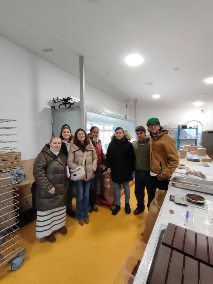 Visita Obrador de chocolate Pol Contreras